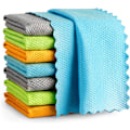 Miniatyrbild 1 av 4: 10-pack mikrofiberfönsterputsdukar, premium mikrofibergl