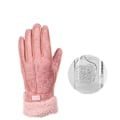 Miniatyrbilde 3 av 4: Vinterhansker for kvinner, vindtette, varme, USB-oppvarmede