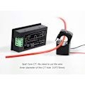 Miniatyrbild 5 av 7: AC 80-260V 100A CRS-022B LCD-display Digital strömspänningseffekt