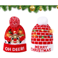 Pikkukuva 1 / 4: LED-jouluhattu 2 kpl LED-värikäs jouluhattu Fawn Knit