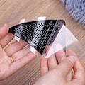 Miniatyrbild 2 av 4: 10 st/förpackning av triangulär återanvändbar halkfri gummiplatta halkfri re