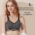 Pikkukuva 3 / 8: Äitiysrinta avattava solki plus-kokoinen imetysliivit - Violetti XL