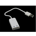 Pikkukuva 3 / 5: Kannettava tietokoneen USB-kaapeli 7.1 Ulkoinen äänikortti Yksittäinen tietokone Des