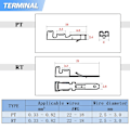 Miniatyrbillede 2 af 5: 380PCS 2.8mm Automotive Connector Kit 2 3 4 6 Pin Elektriske Ledninger