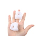 Miniatyrbillede 1 af 6: 6 stk. tåseparator, tåseparatorer ortose til overlappende tå