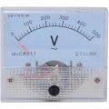Miniatyrbild 1 av 5: Analog Voltmeter Meter-Pointer AC Voltmeter 0-500V Skala Område V
