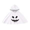 Pikkukuva 1 / 5: Halloween-kummitusviitta pojille ja tytöille, huivi lapsille