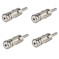 4-pack bilradioantenn-adapter DIN till ISO-kontakt