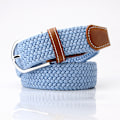 Miniatyrbillede 1 af 8: Moderne elastiske lærredsseler til mænd og kvinder, 20 farver light blue