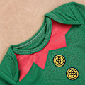 Miniatyrbild 3 av 6: 3-delad jultomte-outfit för babypojkar och -flickor, långärmad sparkdräkt med