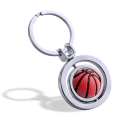 Miniatyrbilde 2 av 5: Basketball Souvenir Nøkkelring, Roterende 3D Basketball Nøkkelring/Ba