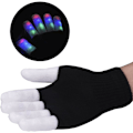Miniatyrbillede 3 af 5: LED-lysende handsker/farverige, LED Rave-belysning blinkende/multi Co