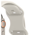 Miniatyrbilde 3 av 6: Apple Series 8 GPS-klokke med 41 mm Starlight aluminiumrem