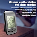 Miniatyrbild 5 av 7: Väderstationer, väderinstrument med LCD-display väder Fo