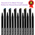 Miniatyrbillede 2 af 7: Farvede fineliner-tuscher, tegnepenne 36pcs