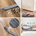 Miniatyrbilde 3 av 5: 4 stk Teleskopisk Støvsamler, Ekstra Lang Mikrofiber Støvsamler