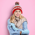 Miniatyrbillede 3 af 4: Unisex Julehat Vinter Strikkede Hæklede Hat Julemand Hat til Wo