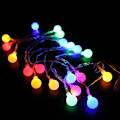 Miniatyrbild 2 av 3: LED Juldag Utomhus Camping Tält Baldakin Bröllop Dekoration Små Stjärnlampor Boll Lykta Sträng (Färg) (Batterimodell) 2M20 light