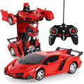 Miniatyrbild 1 av 5: Deformationsbil Robot Fjärrkontroll Bil Transformer Robot Bil T
