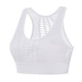 Pikkukuva 1 / 8: Mesh-ulkoiluvaatteet plus-koko urheilu- ja fitness-rintaliivit - Valkoinen M