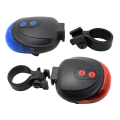 Miniatyrbilde 4 av 5: Beam Bike Logo Vanntett Baklys for Sykkel 2 Laser + 5 LED R