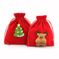 2 st juläppelförpackningspåsar, äppelpresentpåsar, jul