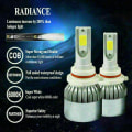 Miniatyrbild 5 av 5: 1 par 9005 H10 HB3 COB LED-strålkastarsats Glödlampor 1800W 270000LM 6