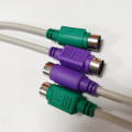 Pikkukuva 3 / 5: USB-kaapeli PS2:lle USB-liitin PS2-hiiriliittimellä rou
