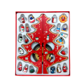 Miniatyrbilde 3 av 7: 2 stk Miniatyr Julepynt Tre Ornamenter i Tre