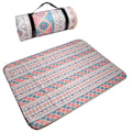 Miniatyrbilde 1 av 7: Pikniktepper, Boho Piknikmatte for Vanntette Foldbare, Sandsikre Overdimensjonerte Utendørsmatter, for Fester, Camping, Park, Reise, Gressgaver, farge 200*200cm