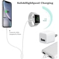 Miniatyrbillede 2 af 5: for Apple Watch-oplader Magnetisk opladningskabel Opdateringsversion W