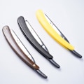 Miniatyrbild 1 av 6: 3PCS Barber Razor Straight Cut Beard Razor Men's Barber Manual f
