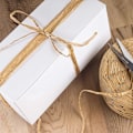Miniatyrbild 3 av 6: Raffia papper hantverk band förpackningspapper snöre