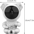 Miniatyrbillede 3 af 5: Kreativ astronautstjerneprojektionslys soveværelsesprojektion atmo