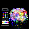 Pikkukuva 6 / 7: RGB-keijuketjut, 100 LED-keijuketjut, synkronointi musiikin kanssa, USB-virta