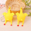 Miniatyrbilde 3 av 5: 9cm morsomme Squishy-leker for kylling og egg stressavlastning, 5 stykker