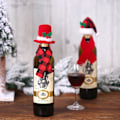 Miniatyrbilde 3 av 5: 6 stk kreative juledekorasjoner skjerf hatter todelt sett