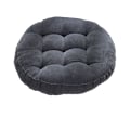 Pikkukuva 1 / 7: Paksun samettikangas pyöreä tatami-tyyny （45*45cm） elegant gray