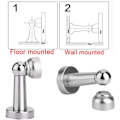 Miniatyrbilde 2 av 5: Magnetisk dørstopper, rustfritt stål magnetisk dørstopper, han