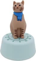Timer Mekanisk Kattformad Katt Kökstimer (Brun)