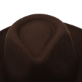 Miniatyrbilde 2 av 5: Kuherd Western Cowboy Hat Woolen Jazz Top Hat for Menn og Kvinner