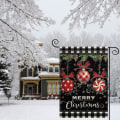 Miniatyrbillede 3 af 5: Colorlife Buffalo Plaid Check Merry Christmas Have Flag 11.8x1