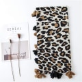 Miniatyrbillede 5 af 5: Leopard Print Dame Sjal - Pashmina Sjal Tørklæder Charp