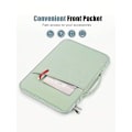 Miniatyrbillede 5 af 8: Tablet 10-13 tommer computer taske med lommer - Hvid 12.9-13 inch