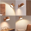 Miniatyrbilde 5 av 5: LED-veggleselys, trådløs vegglampe med USB-lading P