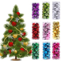 Miniatyrbilde 2 av 3: 24 stk Glitrende Julekuler Ornamenter Julekule