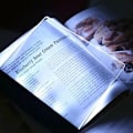 Miniatyrbillede 5 af 6: 2 stk. boglys, LED-læselyspanel, til natlæsning i B