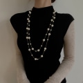 Miniatyrbillede 3 af 5: Moderne perlehalskæder super lange halskæder nye modeller sweater