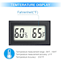 Miniatyrbillede 5 af 6: Reptil Termometer 4-pak Mini Fugtighedsmåler Hygrometer