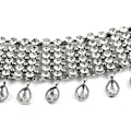 Pikkukuva 3 / 5: Vintage Boho Täysi Rhinestone Kaulakoru Tassel Korusetti Kerroksellinen